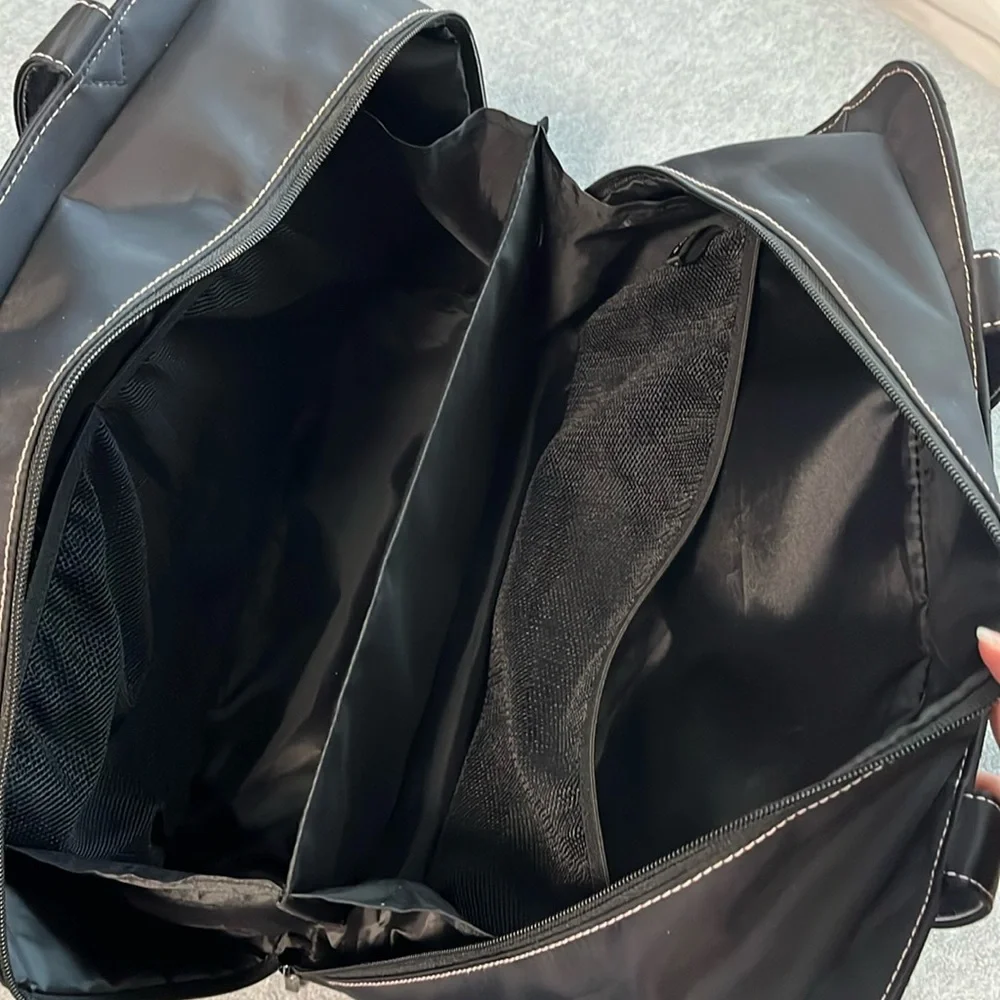 Mary Kay Quilted Tote Bag Zipper Consultant Shoulder Black